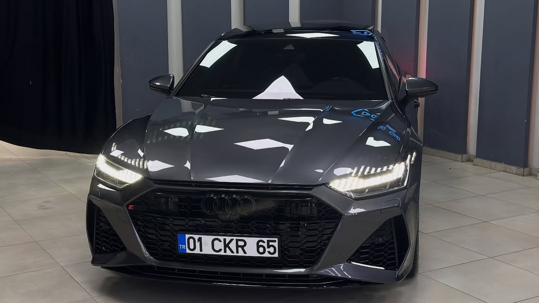 Audi-A7 Ultra Parlak Komple Şeffaf PPF Kaplama Uygulaması/RS7 Dönüşüm/Isı Kontrol Cam Filmi Uygulaması/Detaylar