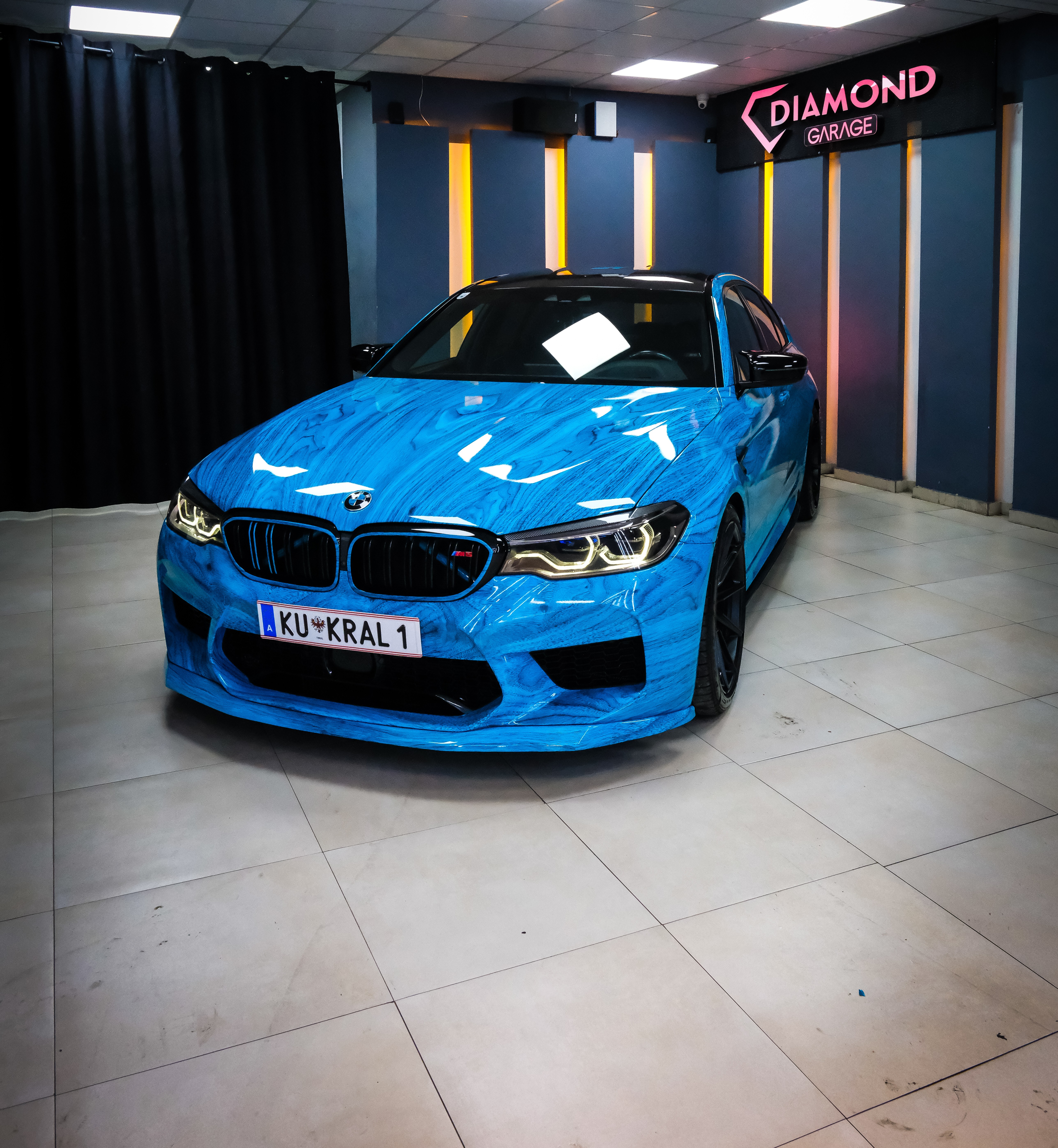 BMW M5 Araç renk değişimi